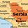 Countries around Serbia