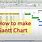 Create a Simple Gantt Chart