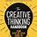 Creative Thinking Books