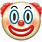 Creepy Clown Emoji