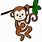 Cricut Monkey SVG