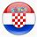 Croatia Flag Round