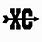 Cross Country XC Symbol