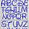 Cross Stitch Alphabet Patterns