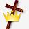 Cross and Crown ClipArt