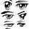 Cute Anime Boy Eyes Drawing