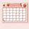 Cute Calendar Ideas
