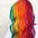 Cute Rainbow Hair
