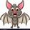 Cute Vampire Bat Clip Art