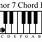 D Minor 7 Chord Piano