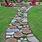 DIY Stepping Stone Walkway