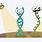 DNA and RNA Cartoon