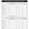 Daily Exercise Chart Template
