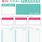 Daily Goal Planner Printable