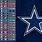 Dallas Cowboys 2018 Schedule Wallpaper