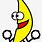Dancing Banana Transparent