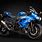 Dark Blue Motorcycle