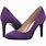 Dark Purple High Heels