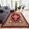 Dark Red Area Rugs