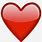 Dark Red Heart Emoji