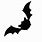 Death Bat Stencil