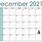 December Calendar Planner