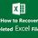 Deleted Excel File Recovery