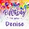 Denise Birthday