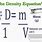 Density Equation Units