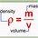 Density of Mass