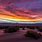 Desert Landscape at Sunset