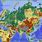 Detailed Map of Eurasia