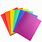 Different Color Folders