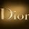 Dior Logo Gold