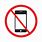 Do Not Use Mobile Phone Signs