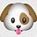 Dog Emoji Text