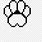 Dog Paw Pixel Art