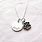 Dog Paw Print Necklace