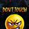 Don't Touch Emoji