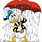 Donald Duck Rain