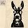 Donkey SVG for Cricut