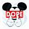 Dope Mickey Mouse Middle Finger