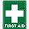 Downloadable First Aid Sign