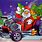 Drag Racing Santa