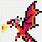 Dragon Pixel Art Minecraft