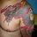 Dragon Shoulder Chest Tattoo