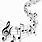 Drawings of Musical Notes