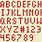 Duplicate Stitch Letters