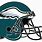 Eagles Helmet Logo