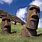 Easter Island Rock Statues